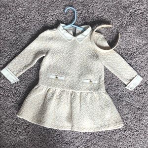 Janie and Jack dress with Matching headband
